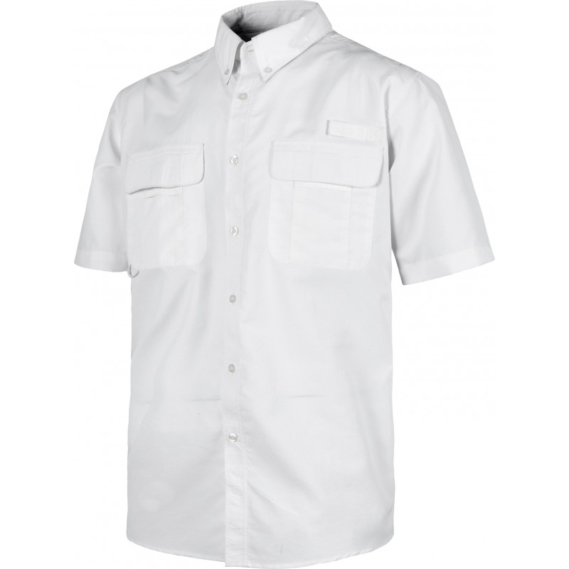 Camisa b8510 de manga cprta rejilla en la espalda workteam_(1)