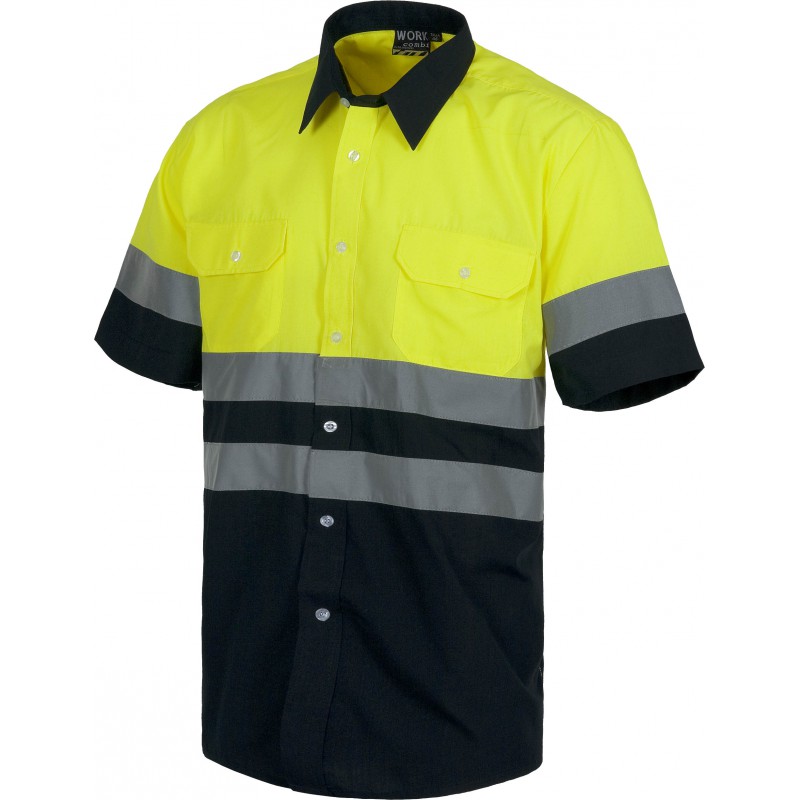 Camisa c3811 alta visibilidad