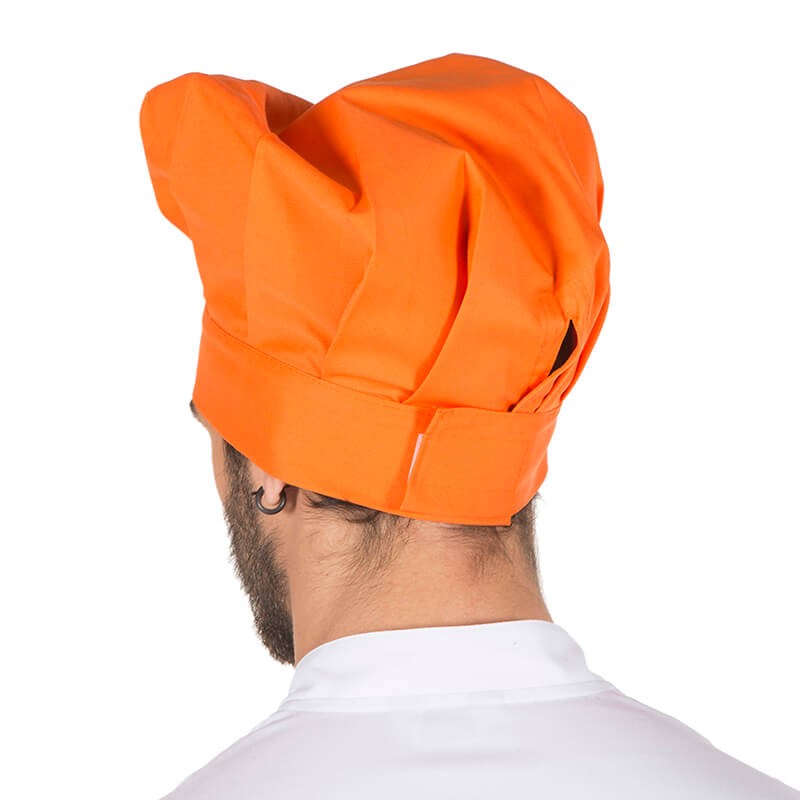 Gorro chef velcro liso