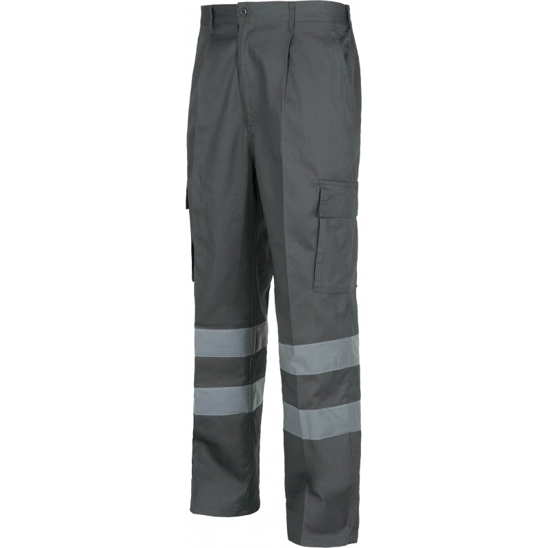 Pantalon b1447 recto multibolsillos workteam