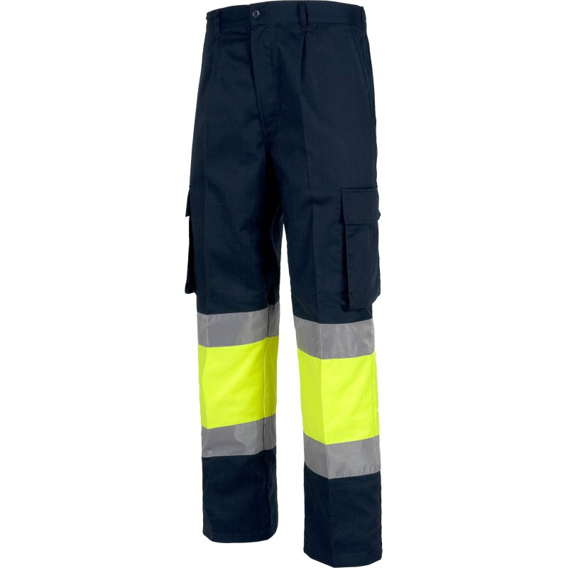 Pantalon c4019 alta visibilidad workteam