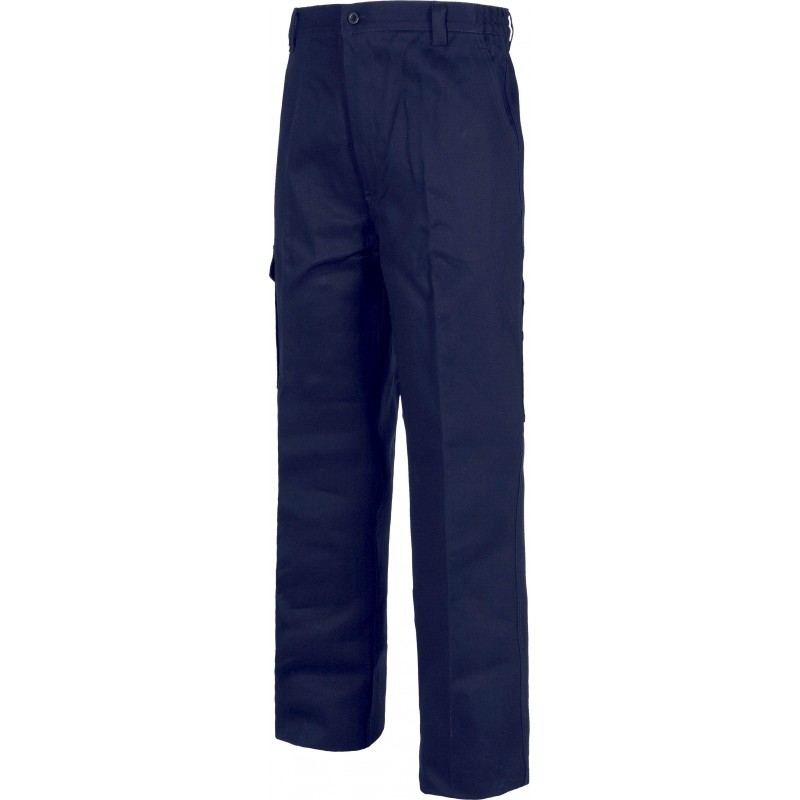 Pantalon recto multibolsillos