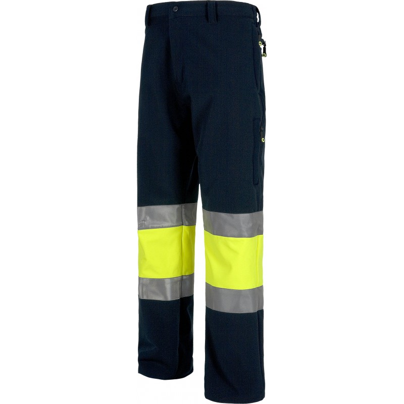 Pantalon s9820 con tejido work shell multibolsillos