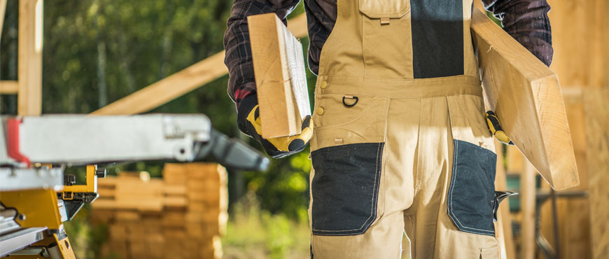 Ropa laboral para el sector de la construcción