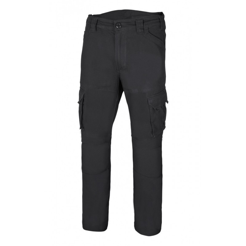 PANTALÓN ALGODÓN MULTIBOLSILLO STRETCH