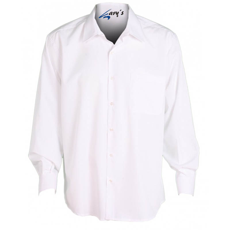 CAMISA CABALLERO M/LARGA BLANCA