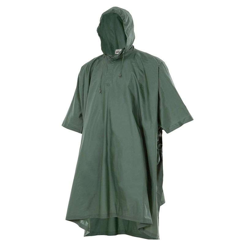 Poncho impermeable con capucha