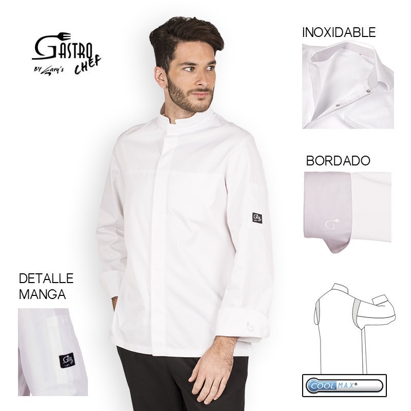 CHAQUETILLA COCINERO UNISEX APOLO