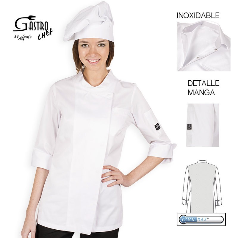 CHAQUETA COCINA SEÑORA GALATEA