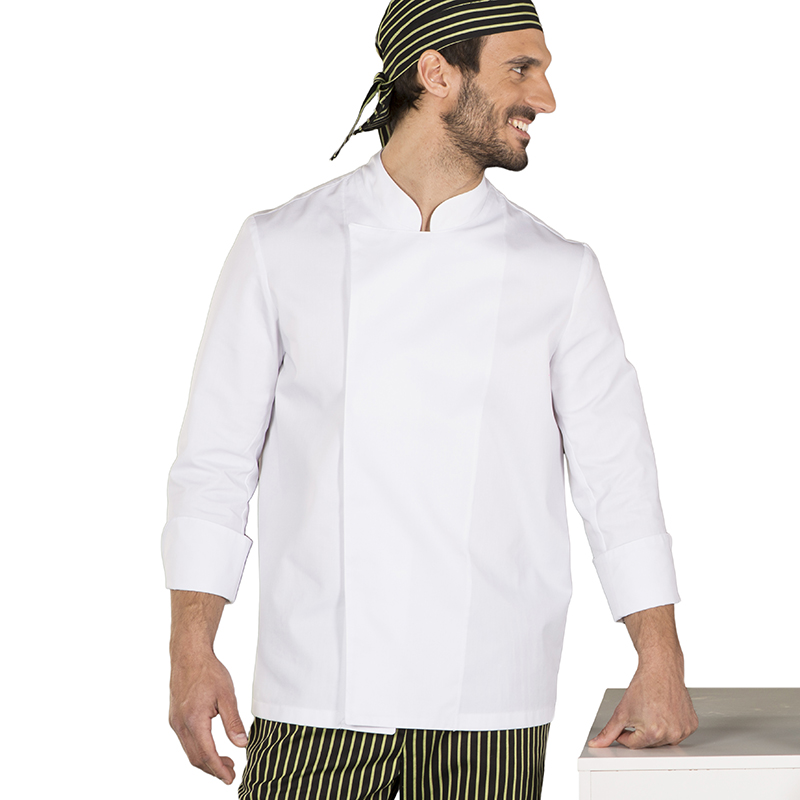 CHAQUETA CHEF CIERRE VELCRO