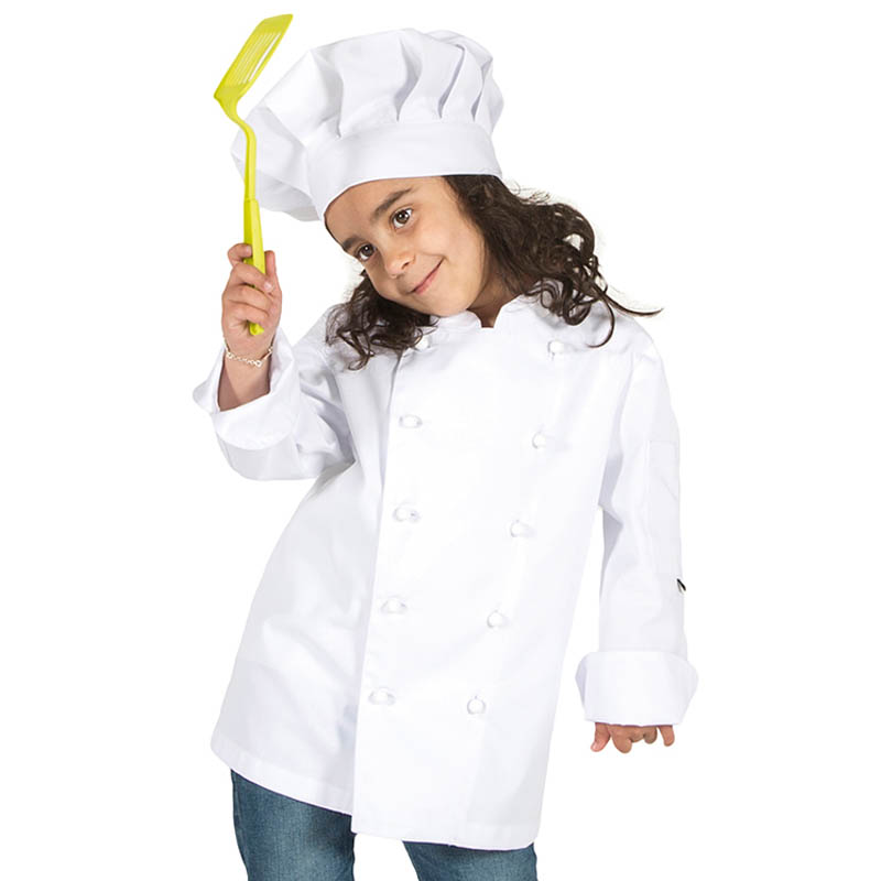 9501 chaqueta cocina blanca