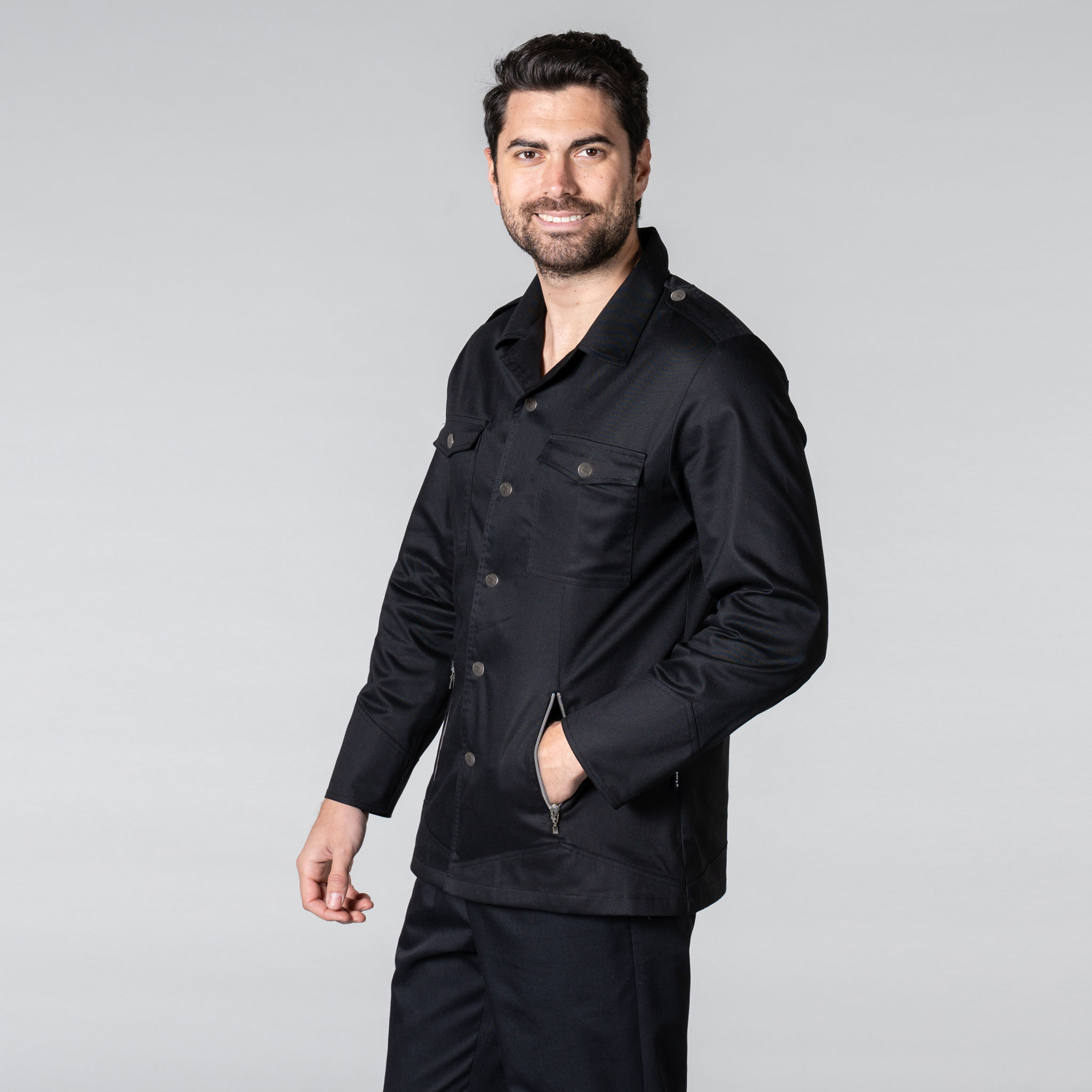 CHAQUETA COCINA HOMBRE CANO