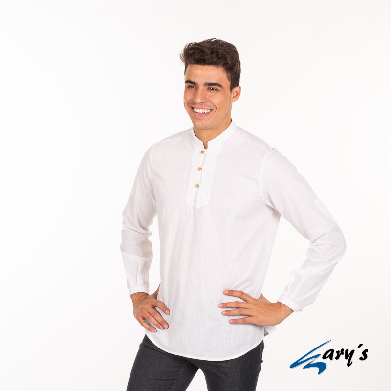 CAMISA HOMBRE DANTE SLIM FIT FALSO LINO