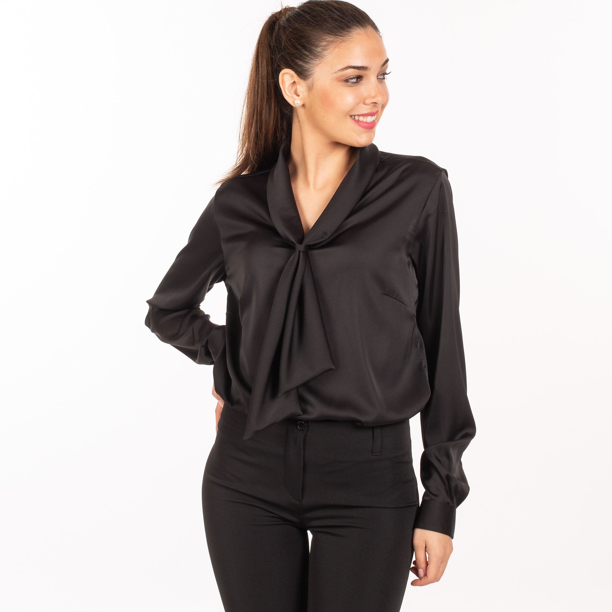 BLUSA MUJER ORIANA SATEN