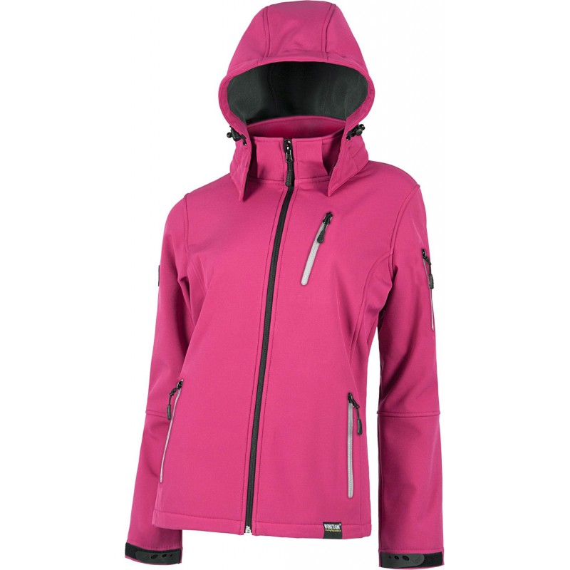 CHAQUETA MUJER TEJIDO WORKSHELL