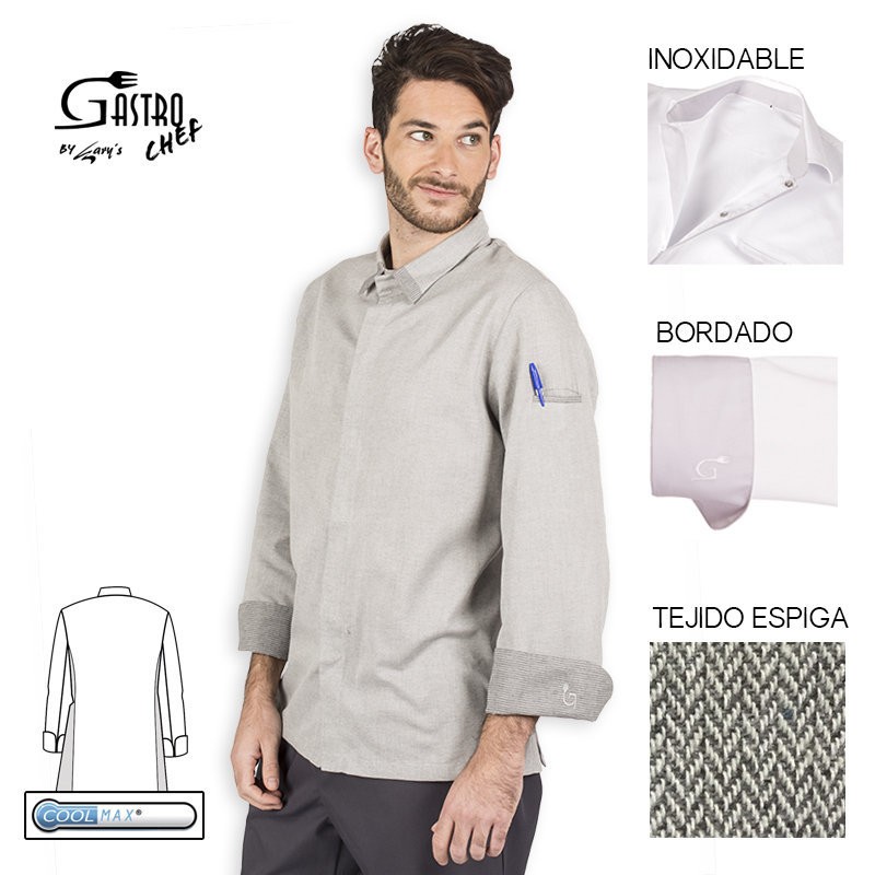 Casaca chef 9348 leto para casaca chef 9352 ganimedes para hombre cool max garys cool max garys