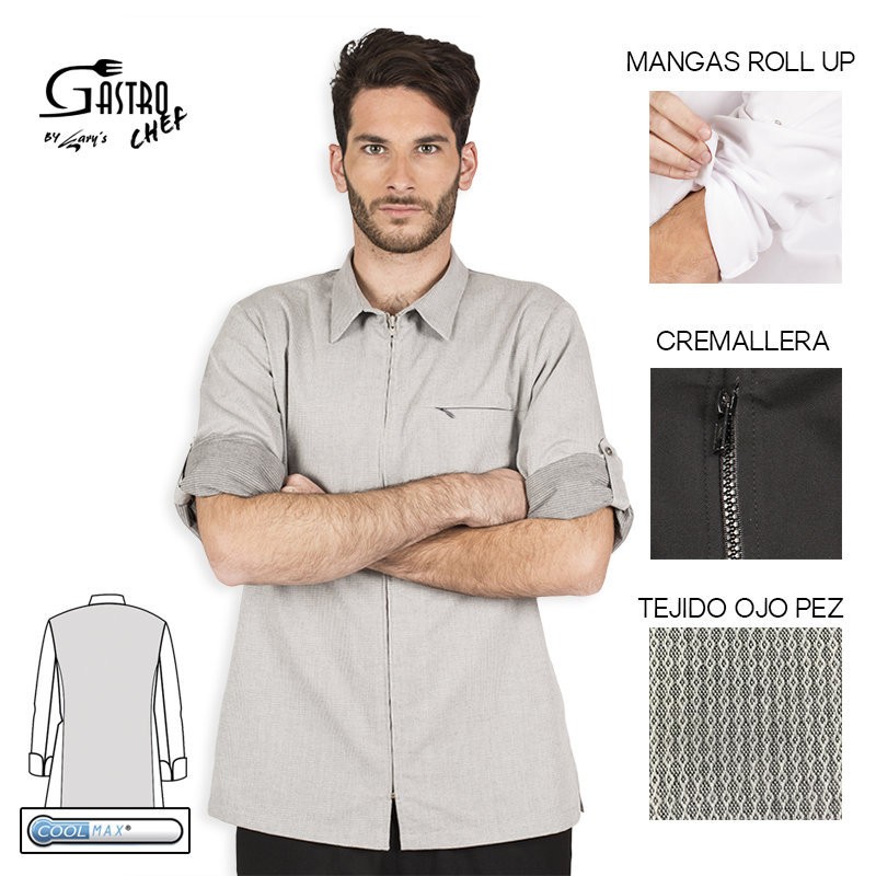 Casaca chef 9348 leto para hombre cool max garys