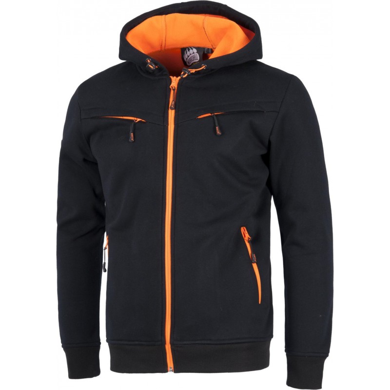 SUDADERA CREMALLERA BICOLOR TEJIDO WORKSHELL