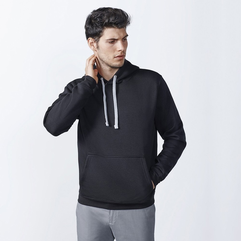 Sudadera de hombre con capucha bicolor urban 1067 roly