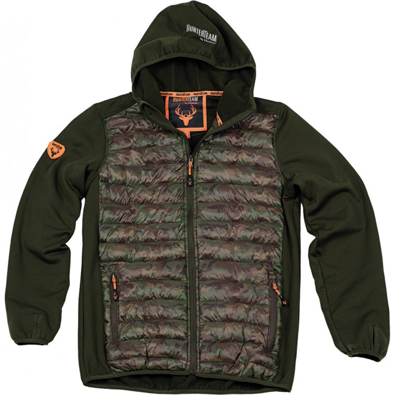 Sudadera s8550 sport acolchada y combinada workteam